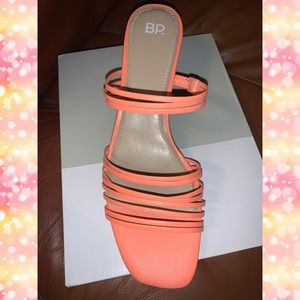 Bp. Coral strappy heel NWB